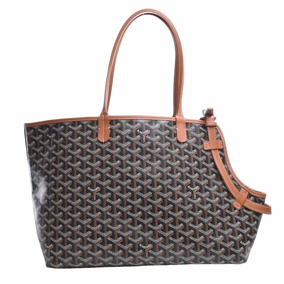 Goyard Cyan Gris Pet Carrier Bag Brown - Picture 2 of 9